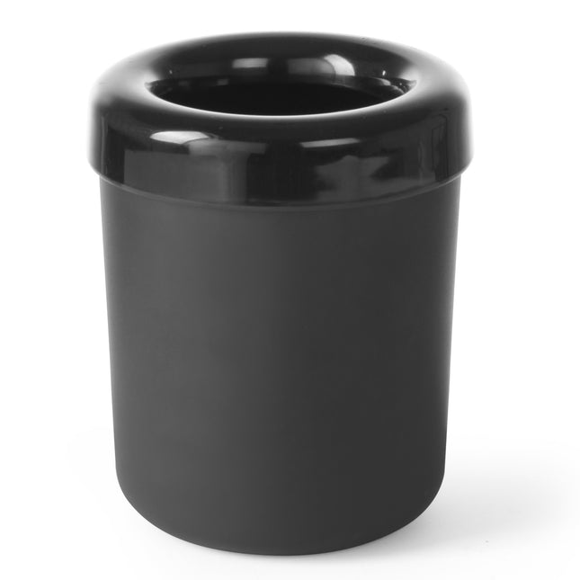 Table garbage can or tin can black plastic wed. 130mm - Hendi 421574