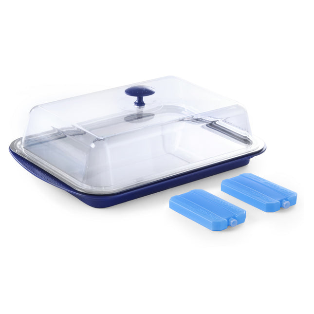 Hendi Refrigerated dish tray with lid 43x29cm