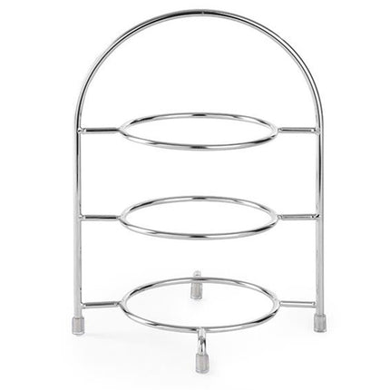 Stand of the exhibitor on 3 plates 27 cm of steel - Hendi 425273