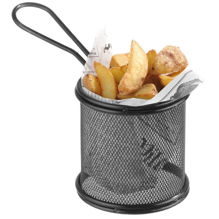 Hendi Frying snack basket with handle round 90x90x90 mm – image 4