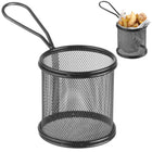 Hendi Frying snack basket with handle round 90x90x90 mm