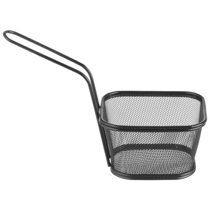 Hendi Basket for serving fried snacks with handle black 255x153x45 mm – image 8