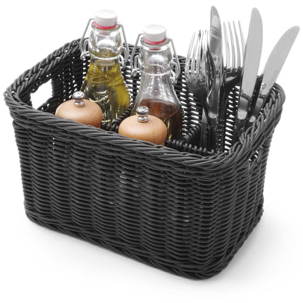 Hendi Dispenser basket on silverware spice with 4 grey melanchows – image 3
