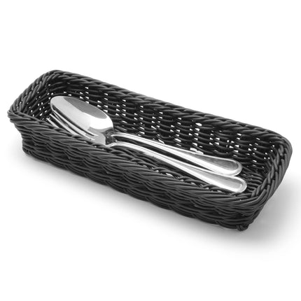Hendi Cutlery basket forks knives spoons black 270x100x45 mm - Hendi 426098 – image 3