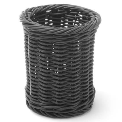 Hendi Knife basket for cutlery fork knives spoons round black wed. 100x120 mm – image 2