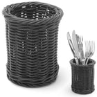 Hendi Knife basket for cutlery fork knives spoons round black wed. 100x120 mm