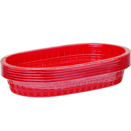 Hendi Red oval bread basket 6 pcs – image 7