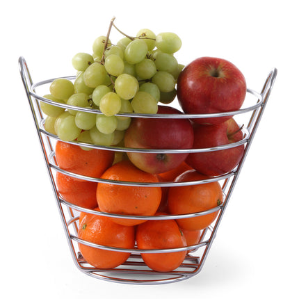 Decorative fruit basket made of chrome-plated steel, weight 215 mm, height 205 - Hendi 426218