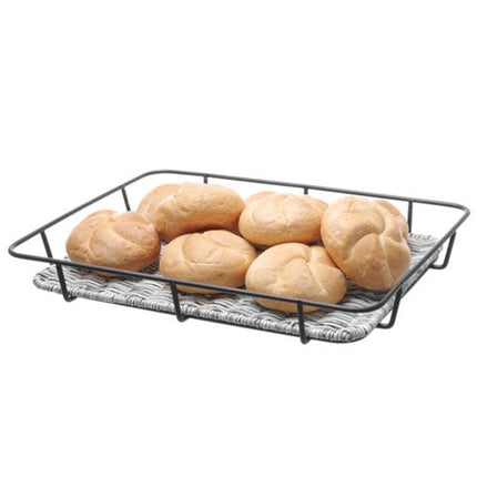 Hendi Bakery tray basket with stainless steel frame grey melange 400x300x50 mm – image 5