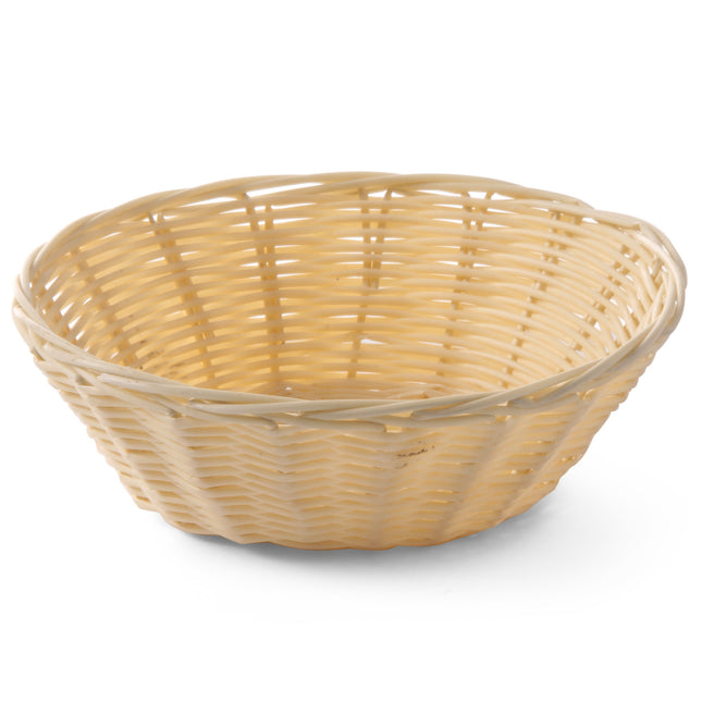 Bake basket from polyrattan round wed. 200mm height. 65mm - Hendi 426609
