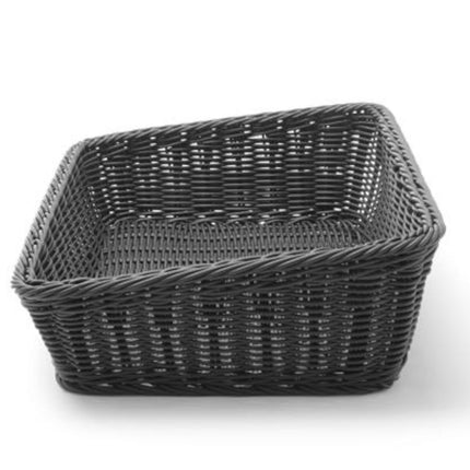 Hendi Baking basket slanted bread rectangular black 400x300x120 mm – image 4