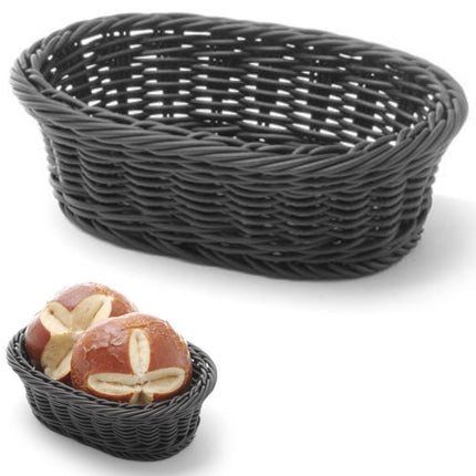 Hendi Baking basket oval polypropylene black 250x190x65 mm – image 5
