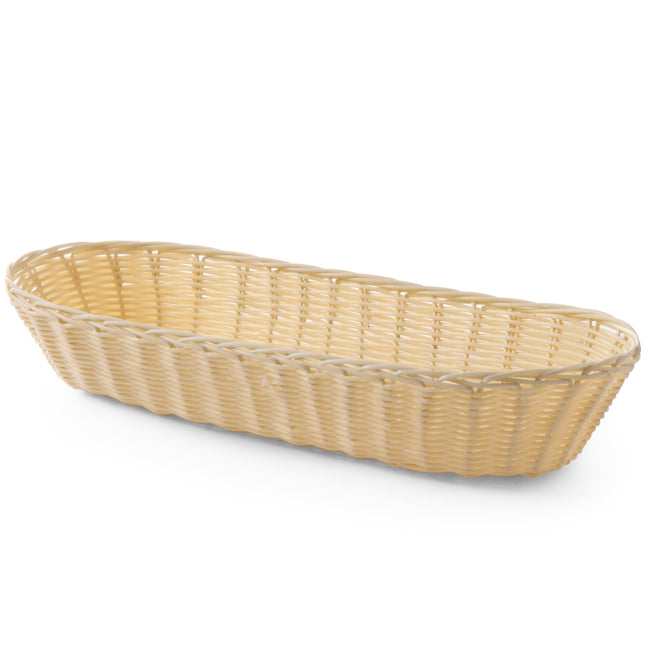 Hendi Polyrattan bread basket oval 375x140x70mm