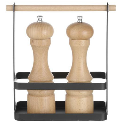 Hendi Table basket organizer for spices with wooden handle 23x10x24 cm – image 3