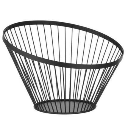 Hendi Wire bowl basket black fruit with matt coating: 300 mm – image 2