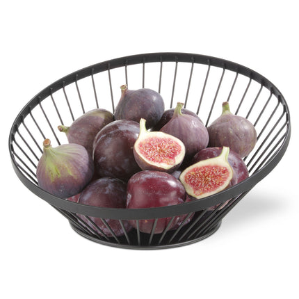 Hendi Wire bowl basket black fruit bowl with matt coating of wed 280 mm – image 3