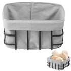Hendi Bag of bread box with gray square bag