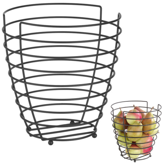 Hendi Black fruit bowl black with matt coating 230 mm