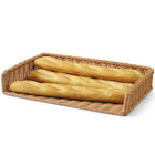 Hendi Buffet display basket for baguettes and bread made of poly rattan 595 x 395 x 105 mm