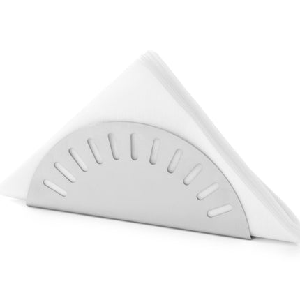 Napkin steel napkin stand for semi-circular napkins - Hendi 428511