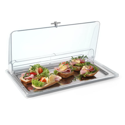 GN1/1 steel tray height 17mm - Hendi 436103