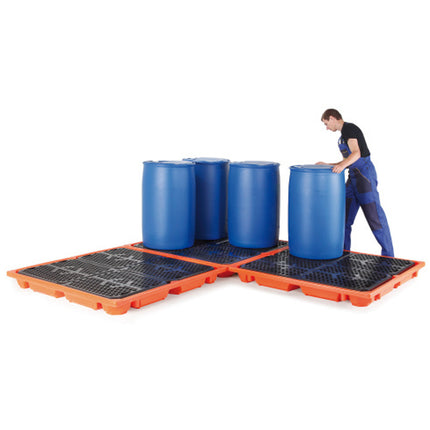 2 barrels 240L tub pallet