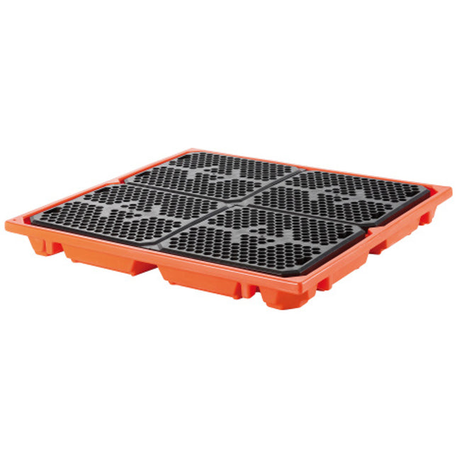Floor tub for 4 barrels 215L