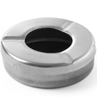 Ashtray with stainless steel lid 90mm - Hendi 440407