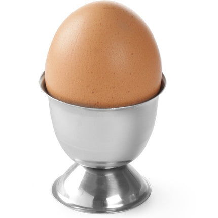 Glass egg stand stainless steel set 6pcs. - Hendi 441367