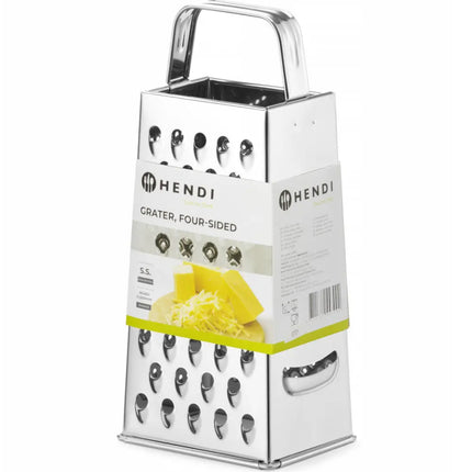 A 4-sided vegetable market made of stainless steel - Hendi 443002