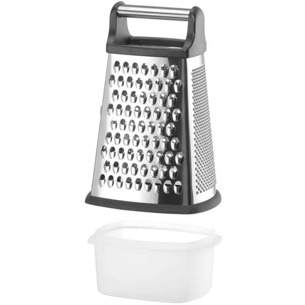 Hendi 4-sided kitchen grater with container 158 x 130 x 310 mm – image 3
