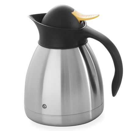 Thermos teapot thermal catering for tea steel double steel wall 1L - Hendi 446522
