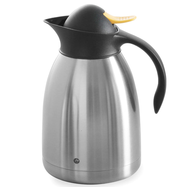 Hendi Thermos hot water pot catering for tea steel double wall steel 1.5L
