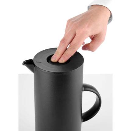 Hendi Thermos vacuum jug with button and glass cartridge 1 L – image 5