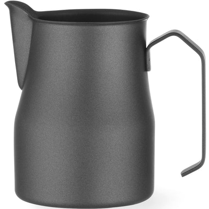 Hendi Milk foaming pot for coffee latte cappuccino 0.7 l black