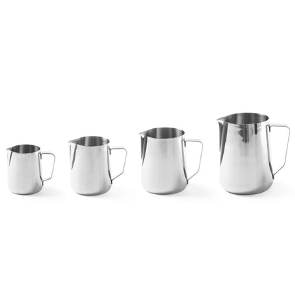 Cup of steel milk foaming cup cappuccino 0.6L - Hendi 451519
