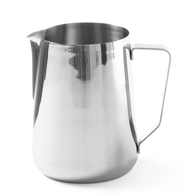 Hendi Cup of steel mug for foaming milk for cappuccino coffee 0.9L