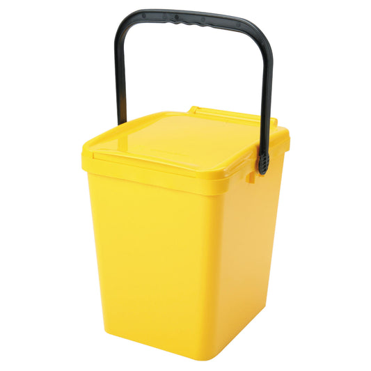 Sartori Ambiente Trash container for sorting garbage and garbage - yellow Urba 21L