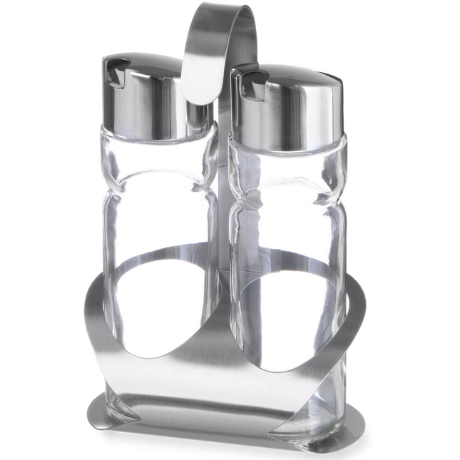 Set for spices made of stainless steel oil and wine vinegar - Hendi 465349