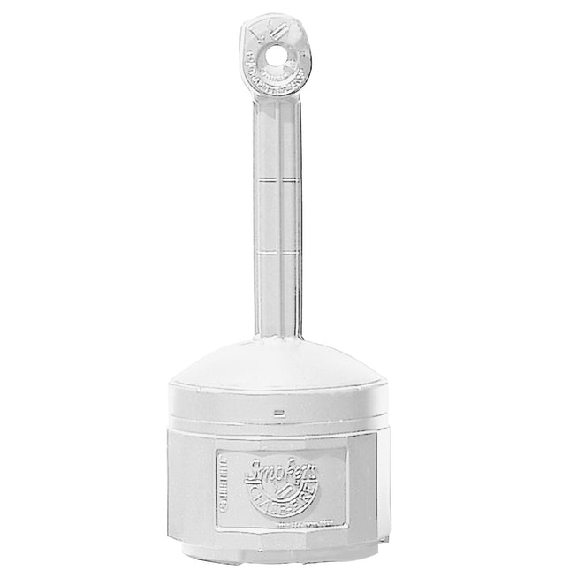 JUSTRITE Outside ashtray on stable basis. 15L wed. 42cm height 98cm grey