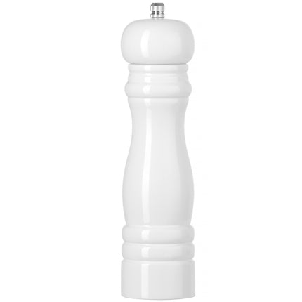 Hendi Wooden salt grinder, white, diameter. 55 x 215 mm - Hendi 469606