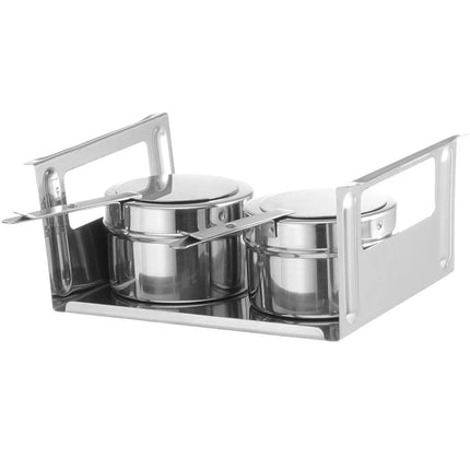 Hendi Food warmer with candle paste, satin steel GN 1/1 – image 11