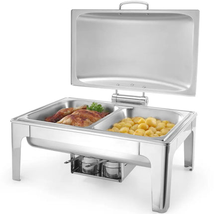 Hendi Food warmer with candle paste, satin steel GN 1/1 – image 3