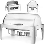 RollTop GN1/1 65mm steel dish warmer - Hendi 470305