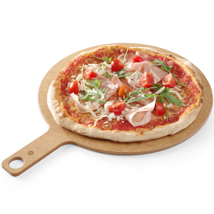 Hendi Board for serving pizza snacks with handle diameter. 356 mm – image 3
