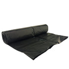 Waste bags thick 50 microns durable 25piece roll - black 70L