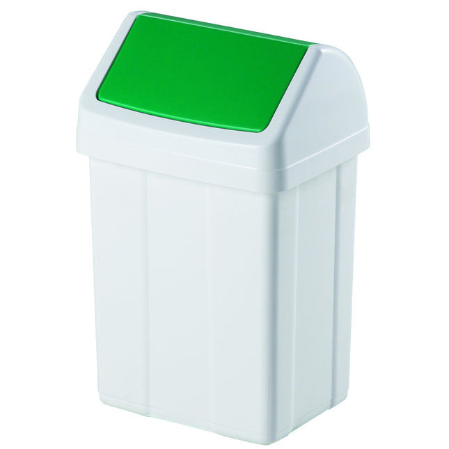 MEVA Waste disposal bin - green 25L