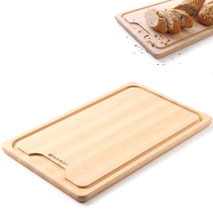 Cutting board with beech wood cut - Hendi 505205
