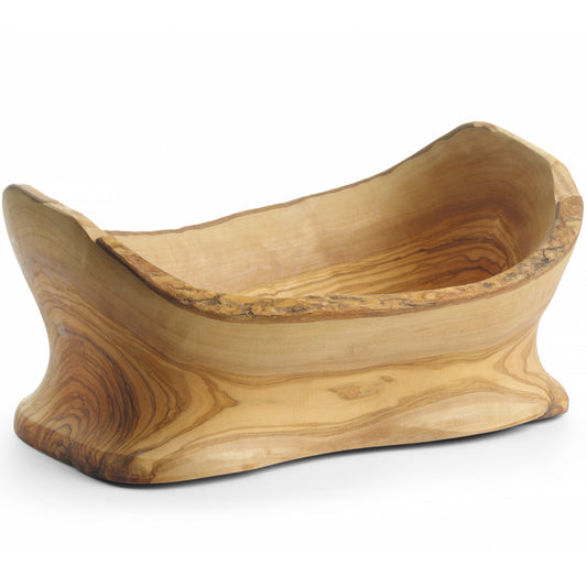 Hendi Decorative decorative bowl made of olive wood 365 x 200 x 290 mm