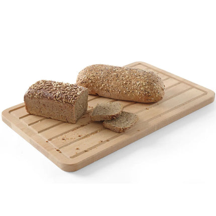 Double-sided cutting board made of beech wood - Hendi 505403
